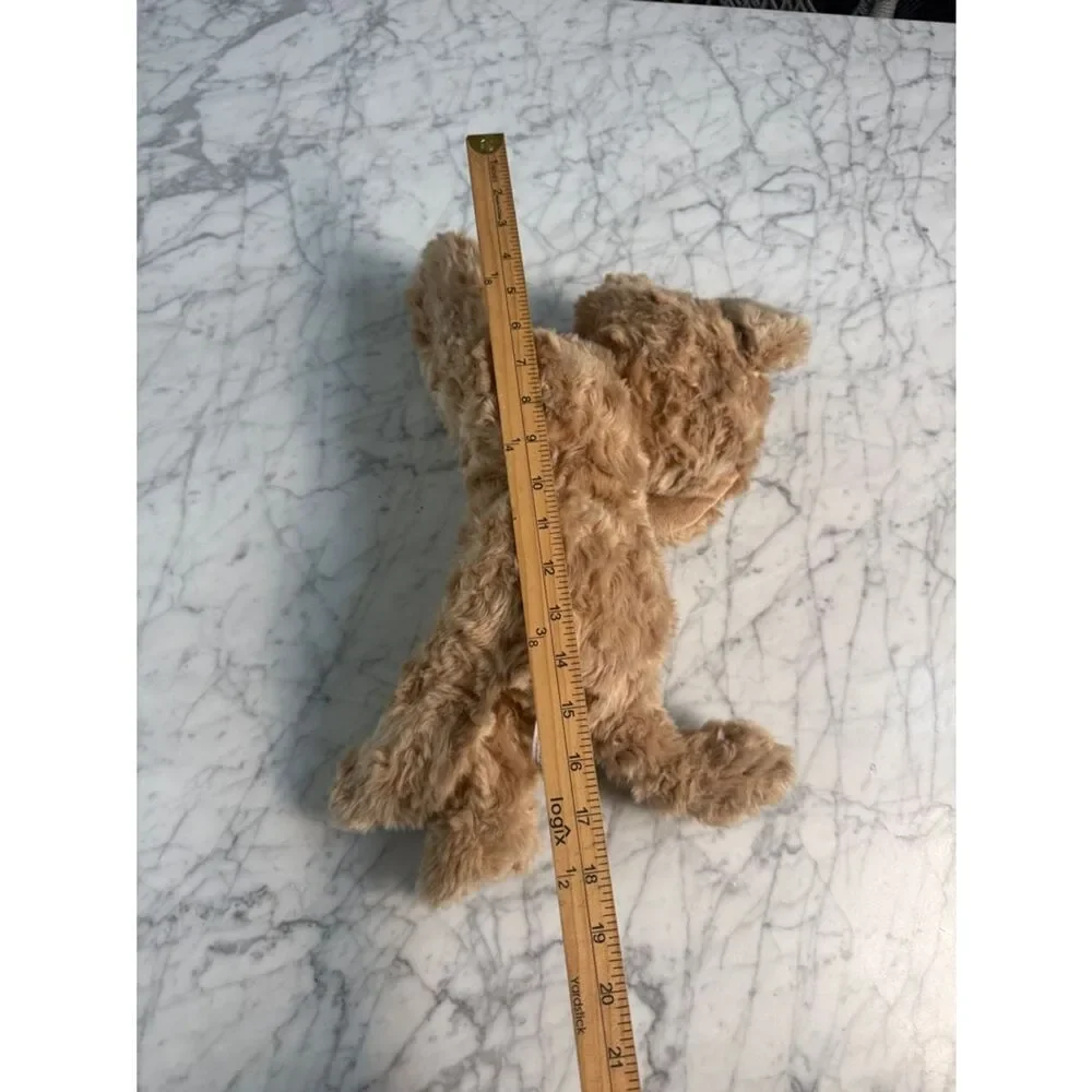 Pottery Barn Kids Labradoodle Plush Tan Puppy Dog Toy Medium Soft Cuddly Pet